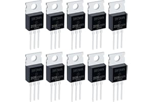 Innfeeltech 10 Stück MOSFET-Transistoren IRFZ44N 49A 55V Feldeffektröhren N-Kanal To-220 Leistungs-MOSFET Feldeffekttransistor Gleichrichter