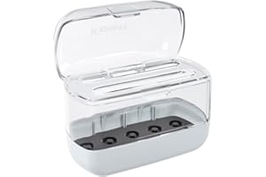 XINART Organizer per lama per Cricut Maker/Explore/QuickSwap Tip, organizer per utensili per Cricut Joy, accessorio per lama, bianco