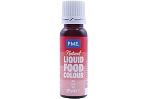 PME 100% Natural Food Colour Liquid - Red (25ml)
