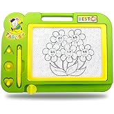 VGRASSP Magnetic Slate is Very Useful and Easy to Use, Helps Children in Learning How to Write, Read and Draw on This Non-Toxic Board - Color as per S
