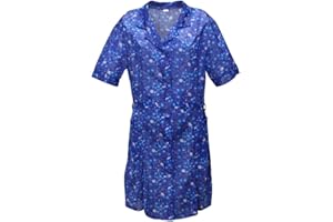 Kittel Schürze Kittelschürze mit 1/4 Arm Dederon Polyester