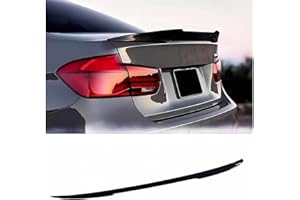 YJTYC Auto Heckspoiler Spoiler für BMW 3 Series(4 Door) E90+E91 2005-2019, Fahrzeug Heckflügel Autos Hinteren Stoßstange Spoiler Kofferraumspoiler Flügel Lippe,Gloss Black