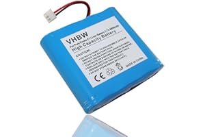 vhbw Akku kompatibel mit Pure Evoke 1S Marshall, 2S, E-1S, Mio, Mio by Orla Kiely digital Radio (8800mAh, 3,7V, Li-Ion)