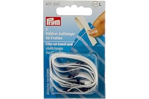 Prym - Prym Przypinany Ręcznik i Pętelki z Tkaniny do Ręczników - 5 Sztuki