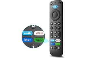 OMAIC Sprachfernbedienung Ersatz für Smart Streaming Media Geräte, für Smart TV Stick/für Smart TV Cube
