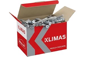 KLIMAS Slagpluggar 6 x 60 nagelpluggar – 200 st.