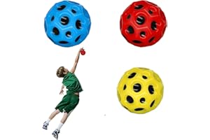 PTBWS 3 Stück Astro Jump Ball Bounce Ball, Hohe Sprünge Gummiball Space Ball,Planeten Hüpfbälle,Mini Bouncing Ball Toy for Kids Party Gift 7cm