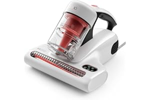‎JIGOO JIGOO J200 Milbensauger für matratzen mit LED-Anzeige, 500W Milbenstaubsauger mit UV-Licht und Staubmilben-Sensor, Ultraschall, Für Allergiker, entfernt 99,9% Allergene von Betten, Sofas, Tierhaare