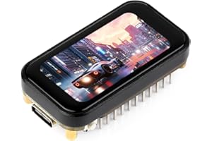 Waveshare ESP32-C6 1.47inch Touch Display Development Board(with pinheader), 172x320 Resolution, 262K Display Color, Supports Wi-Fi 6 / BLE 5, 160MHz RISC-V Processor