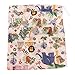 niceEshop(TM) Baby Infant Waterproof Zipper Wet and Dry Diaper Bag for Baby Carriage (Lion Elephant Print)