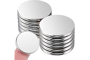 DGDUBRB Magnets for Crafts, 20x2mm Fridge Magnets Neodymium Disc Magnet Muti-Use Crafts, Small Round Magnet s for Whiteboard, Refrigerator, DIY, Office