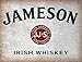 Produktbild Jameson Whiskey Irish Bar-/Pub Schild, Man Cave, Retro-Wandschild aus Metallblech, Geschenk