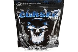 Sachet DE 5000 Billes Cursed Series ASG DE 0.20 G 6 MM Blanches 18231 Airsoft
