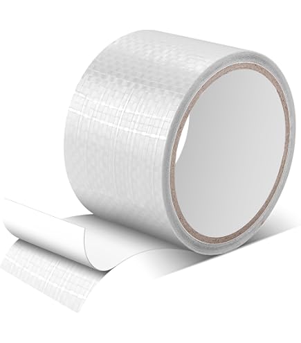 Markisen-Reparaturband, selbstklebendes Glasfaser-Verpackungsband, Mehrzweck-Versandklebeband, wasserdichtes Versandband, Planen-Reparaturband für Reparatur, Abdichtung, Wohnmobil-Markisen, Zeltnähte Baumarkt