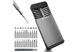 VCELINK Precision Screwdriver Set, High End Mini Screwdriver Set, 24 S2 Bits, Precision Screwdriver Magnetic Torx Pentalobe do zegarków, PS4, iphone, PS5, Przełącznik, Laptop, Mac, Okulary