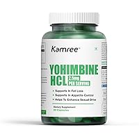 Kamree Yohimbine HCL 2.5 MG Capsules – Helps to Boost Performance and Weight loss, GMP Certified - 90 Capsules