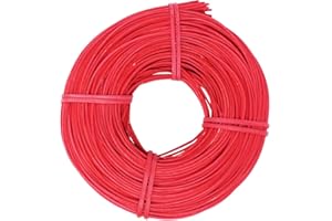 famos Osier tressé - 2,25 mm - Plusieurs couleurs au choix (100 g, rouge)