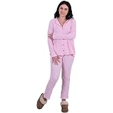 Doğal Pamuk Uzun Kollu M&uuml;slin Kadın Pijama Takımı Rahatlık ve Şıklık Bir Arada!