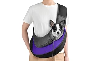 CHUER Mochila de Transporte Flexible Suave y Transpirable de Viaje para Animales de compañía Gato Perro