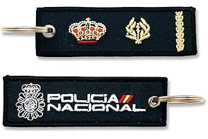 TACRO Llavero CNP Cuerpo Nacional de Policía Divisas