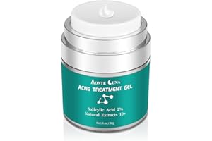 MONTE LUNA Crema Antiacne, Acné Crema, Acne Tratamiento, Reducir los Puntos negros, Acne Cream, Equilibrar el Agua y el Aceite, la Crema Contra el Acné Espinilla Regenera la piel