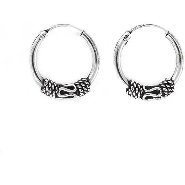 Orecchini in argento sterling con perline a forma di paisley - Italia Orecchini in argento sterling con perline a forma di paisley - Italia