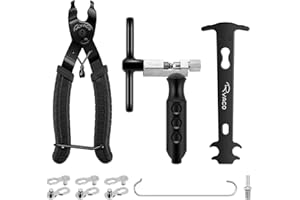 RYACO Bike Chain Tools Set, Bicycle Link Plier, Chain Cutter, Inspection Caliper Included for 6/7/8/9/10 Speed Link Repair, Professional Tool Kit, Suit for Road Mountain Sports Bike