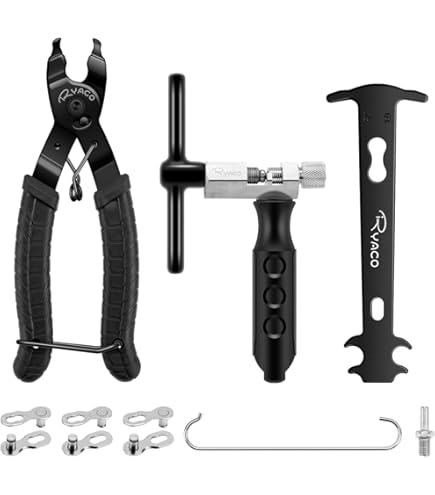 VGEBY1 Mountain Bike Chain Stainless Steel 27 Speed 18-24 Speed