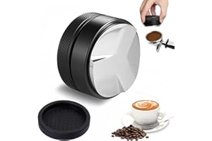 PANYI Distribuidor Cafe Distribuidor de Espresso Barista Accesorios de 58 mm Nivelador de Café de Acero Inoxidable Herramienta de Distribución de Café Adecuado para Muchas MáQuinas de Café