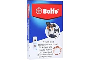 BAYER Bolfo 81282014 Flohschutz Band fÃ1/4r Katzen und kleine Hunde, 35 cm