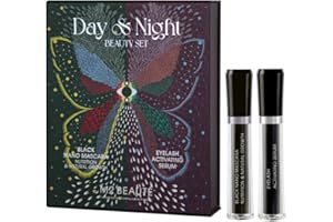 ‎M2 BEAUTÉ M2 BEAUTÉ Day & Night Beauty Set (Eyelash Activating Serum 4ml + Nano Mascara Nutrition Natural Growth 6ml)
