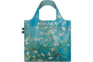 LOQI VAN GOGH Almond Blossom Bag Tote da viaggio, 50 cm, 15 liters, Blu (Almond Blossom)