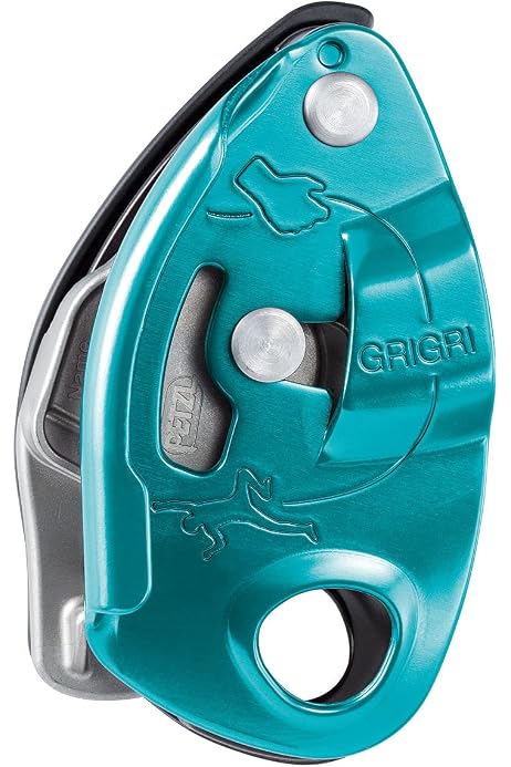 Poulie Double Tyrolienne 30KN Pwshymi - Pour Escalade, Spéléo, Sauvetage - Bleu