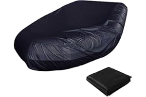 BJYX Inflatable Rib Boat/dinghy Waterproof Cover Heavy Duty 600d Oxford Fabric Uv Resistant Inflatable Boat Cover Rubber Protection Dinghy Fishing Kayak