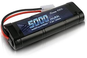 Gens ace Akumulator 7,2 V RC NiMH akumulator 6S 5000 mAh 50 C z wtyczką TMY do samochodów ciężarowych RC, samochodów, samolotów, helikopterów, łodzi, samochodów ciężarowych