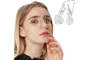 YAZANY Nose Shaper Clip, Nose Straightener for Wide Noses, Nose Height Lifter Nose Slimmer Pain Free, Safety Silicone Beauty Nose Beautifier for Women, Men and Young Girls
