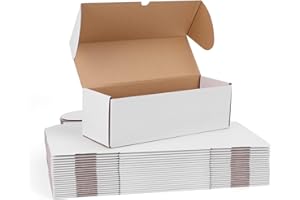 RLAVBL Boite Carton Expédition 30.5x15.3x10.2 cm, Lot de 25 Boites Carton en Blanche