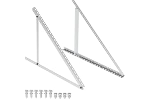 M METERXITY 41 Inch Solar Panel Mounting Brackets Kit, Adjustable Solar Panel Tilts Mount Brackets Aluminum Alloy Portable Stand Support 100W-300W for Roof/RV/Boat/Off-Grid/Wall