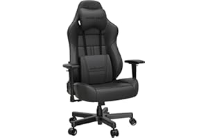 Anda Seat Dark Demon Dragon Grande Silla Gaming, Comoda Silla Racing Gamer Adulto para Trabajo/Oficina/Estudio/Gaming, Sillas Ergonomicas para Ordenador, Ergonomic Office Desk Chair - Negra Grande