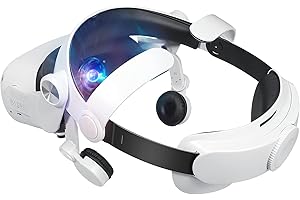 METORY Head Strap Ear for Oculus/Meta Quest 2, Include Head Strap, Silicone Face Cover, Protective Lens Cover, Adjustable Reduce Head Pressure Comfortable Wear Elite Strap Accessories