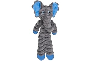 KONG Shakers Crumples - Juguete de peluche jumbo para perro (elefante)