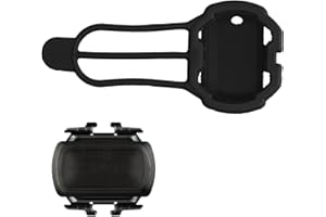 kwmobile Bike Speed Indicator Case Compatible with Garmin Cadence/Bryton/Magene/iGPSPORT Cadence Case - Cadence Cover for Bicycle - Water Resistant Silicone - Black