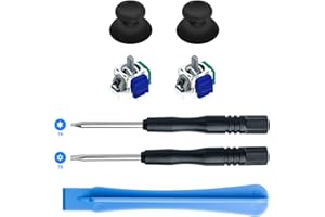 Mcbazel TMR Joysticks Électromagnétiques pour Xbox Series X&S/One/One X/One S, Accessoires de Remplacement pour Manette Xbox, Capuchons de Joysticks Inclus, Anti-Dérive