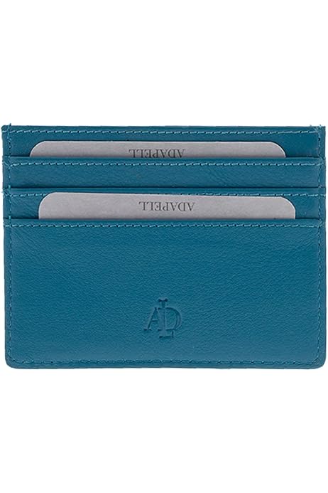 Portacarte In Pelle Di Vacchetta Van Der Rich - 6 Scomparti Carte + Banconote - Marrone - Foto 7