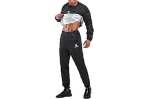HOTSUIT Sauna Suit Men Uomo Perdita di Peso Giacca da Ginnastica Allenamento in Palestra