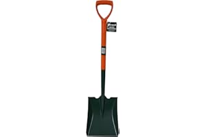 Green Jem Square Mouth Shovel - Orange