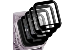 AnnhanT Protection pour Garmin Venu Sq Protecteur d'écran Film Flexible. Non-Verre Trempé Garmin Venu Sq Protection d'écran 4 Pièces. Haute définition Protection pour Garmin Venu Sq