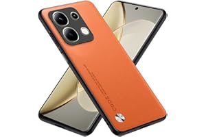 RankOne Funda Compatible con Redmi Note 13 4G (6.67") Carcasa Caso Cover Estuche - Naranja