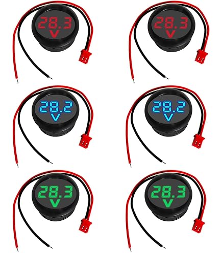 Voltmetro Digitale AC 60-500V Con Indicatore LED - AD16-22DSV - Tester Di Tensione Portatile (Rosso/Verde/Giallo Spedito Casuale)