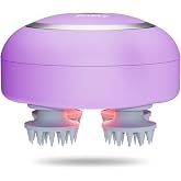Frizty Head Massager For Scalp | Hair Massager for Hair Growth | Head Massager | Red light for hair | 96 Silicon Kneading Poi